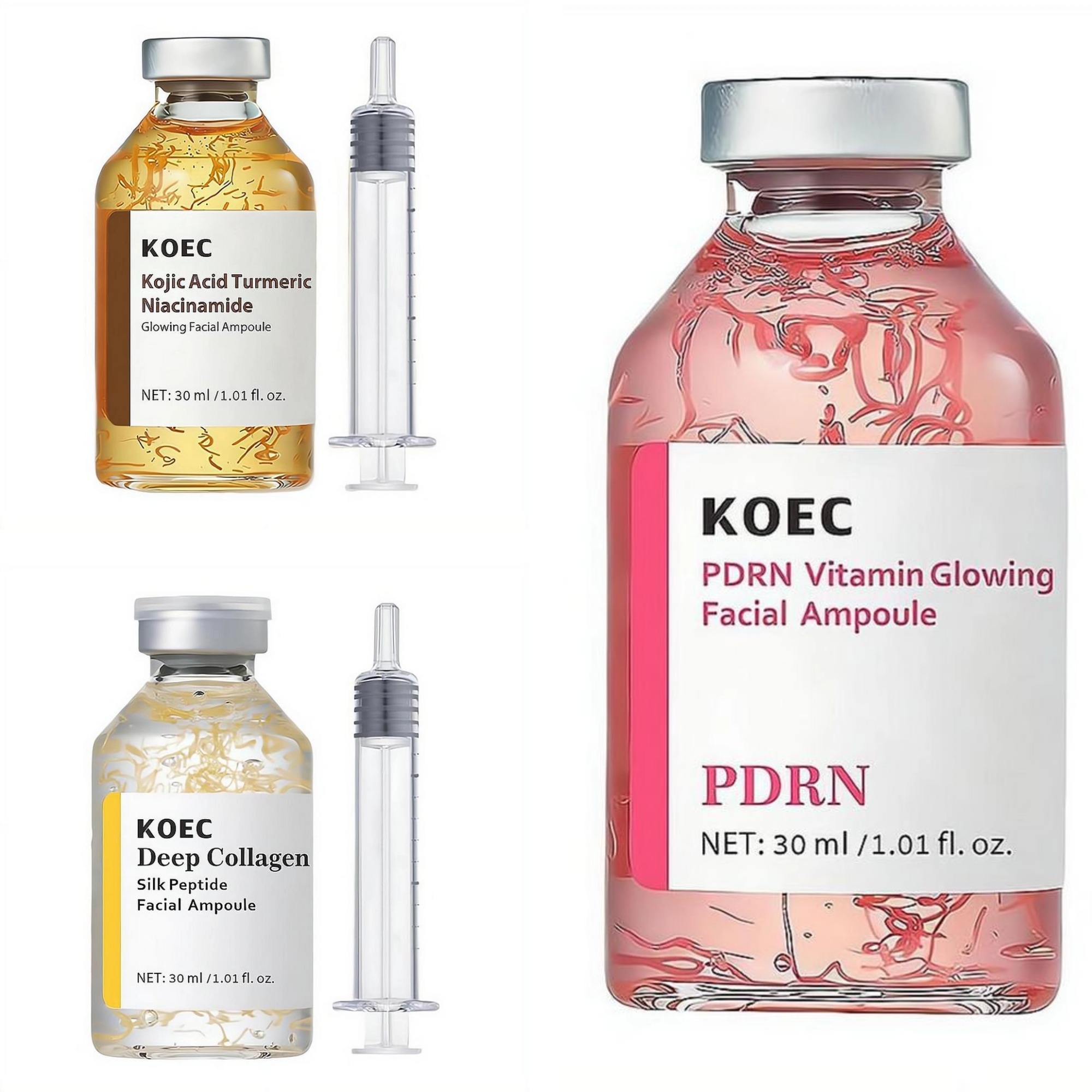 Niacinamide Brightening Serum - PDRN Salmon DNA Serum Ampoule Repair