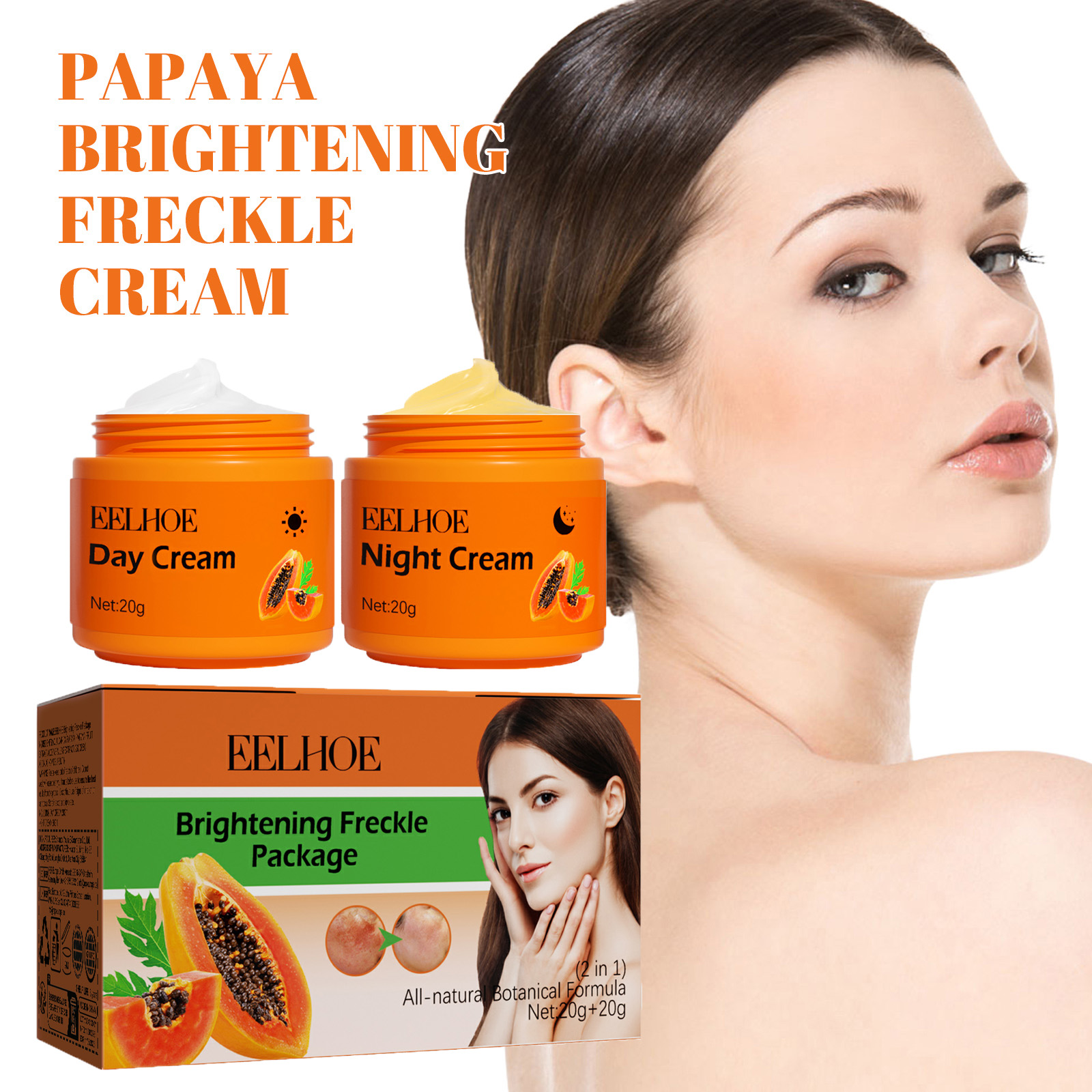 Papaya Brightening Freckle Fac - Skincare Vitamin C 评论和价格