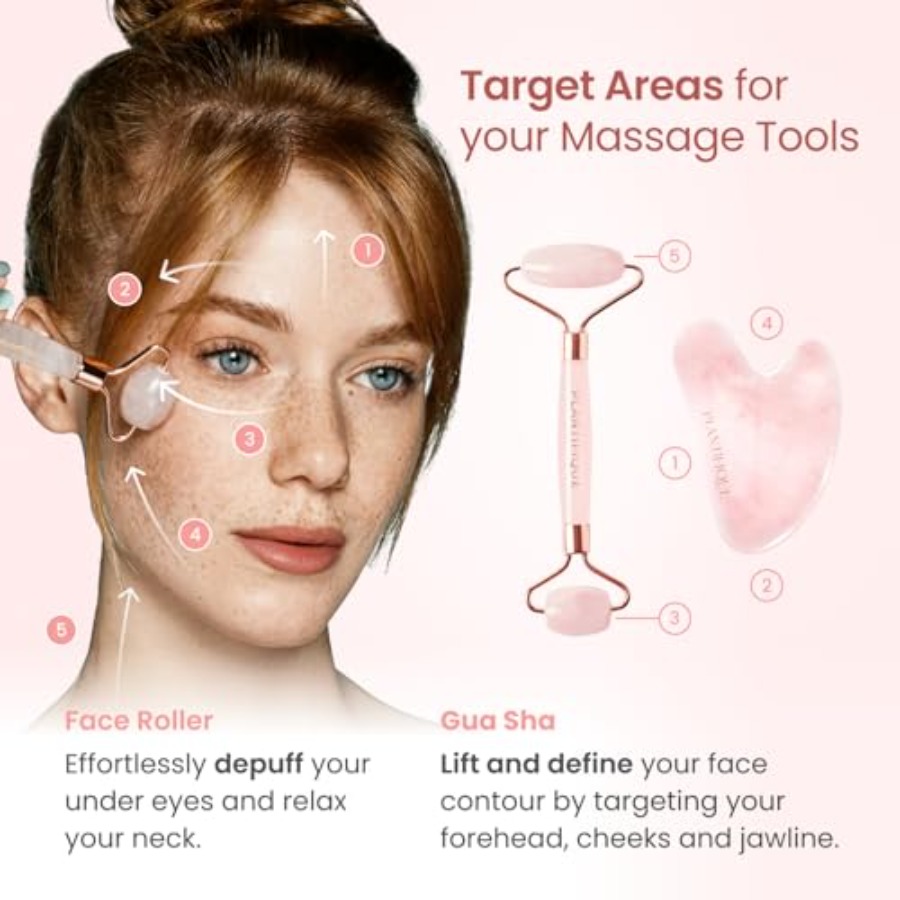PLANTIFIQUE Face Roller and Gu - Skincare Routine 评论和价格