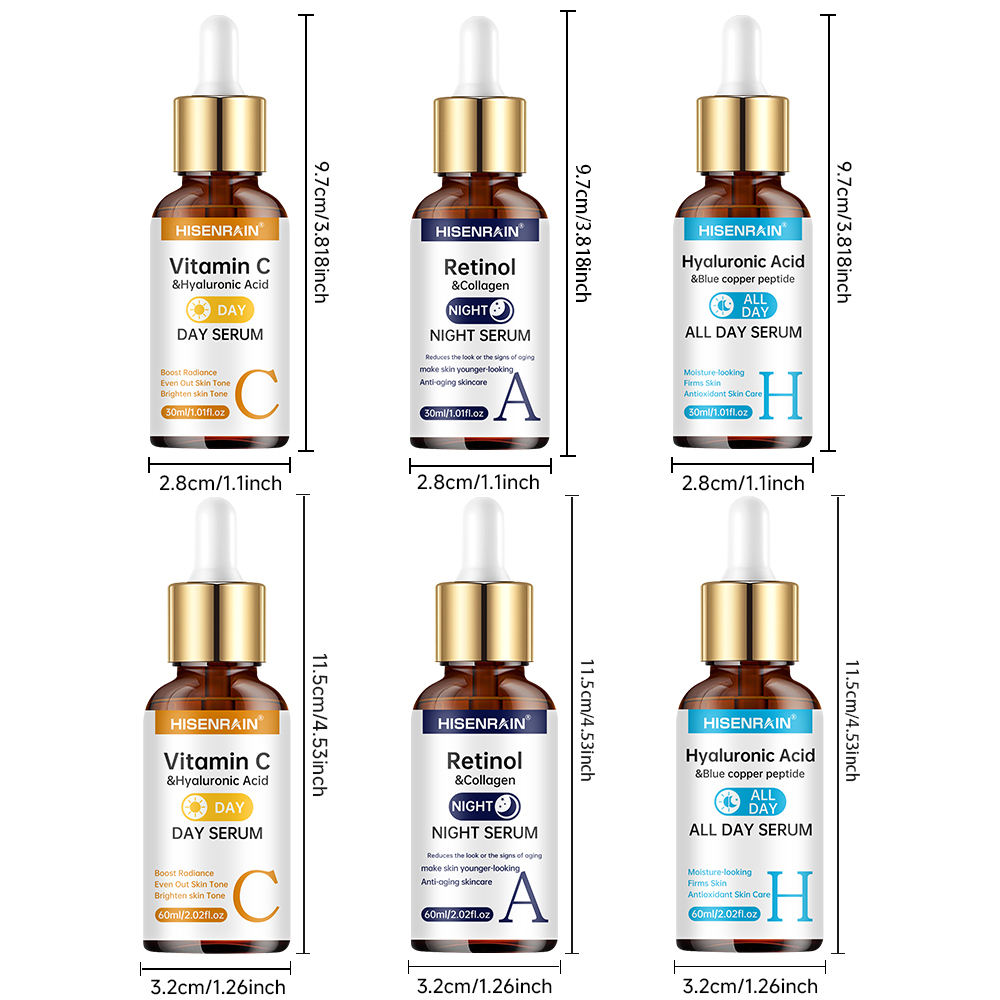HISENRAIN Vitamin C + Retinol  - Niacinamide Brightening Serum 评论和价格