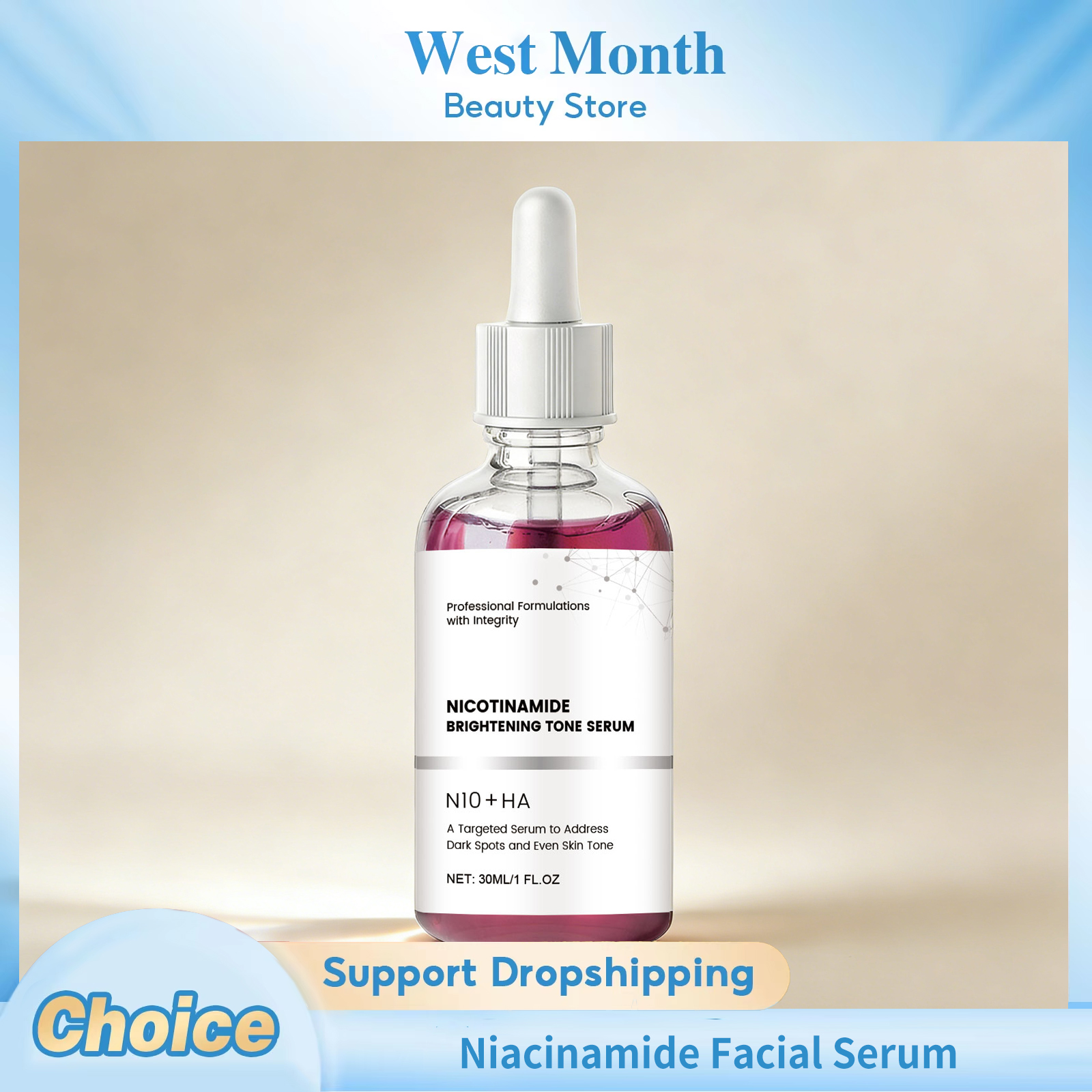 Niacinamide Facial Serum Brigh - Niacinamide Brightening Serum 评论和价格