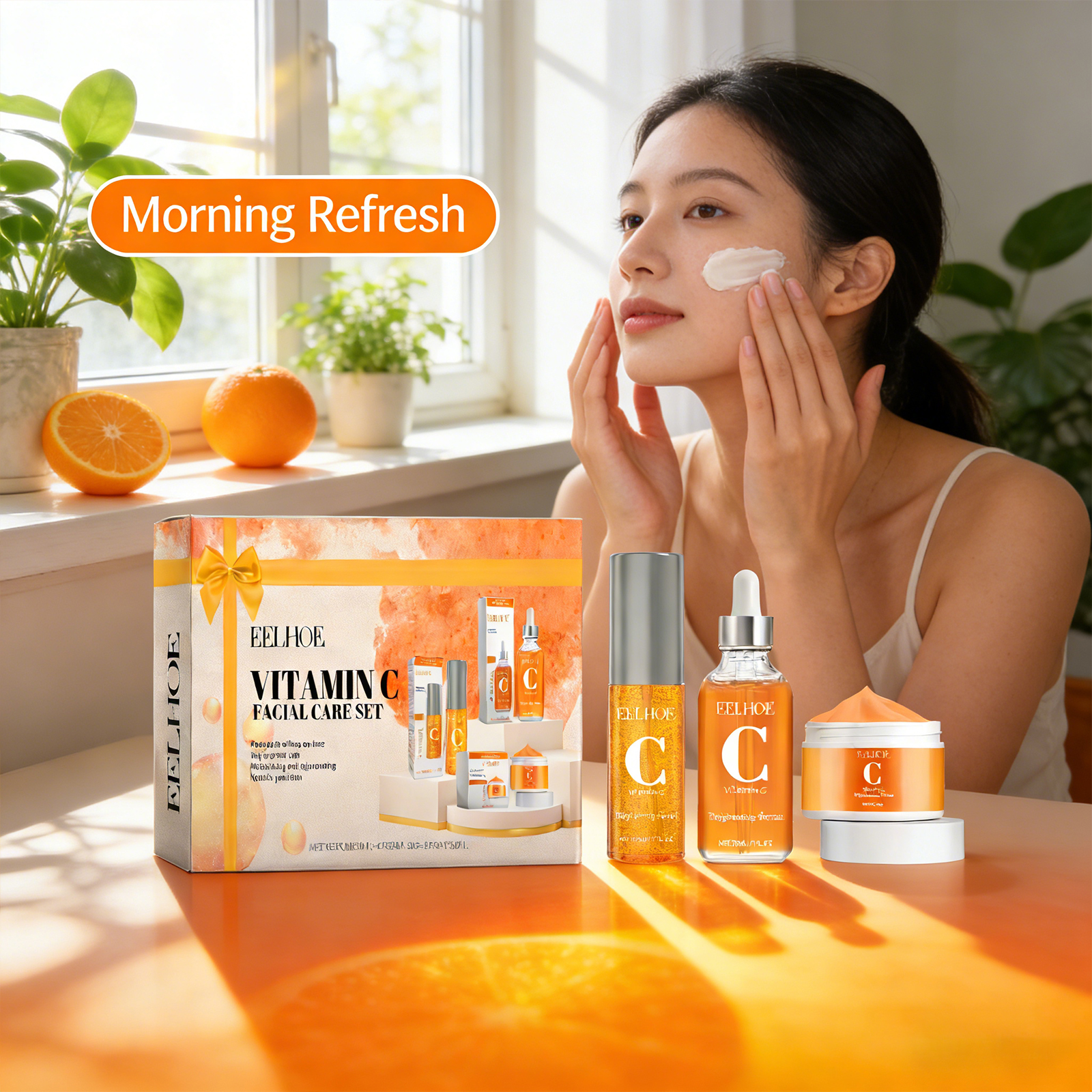 Vitamin C Facial Care Set Enha - Skincare Vitamin C 评论和价格