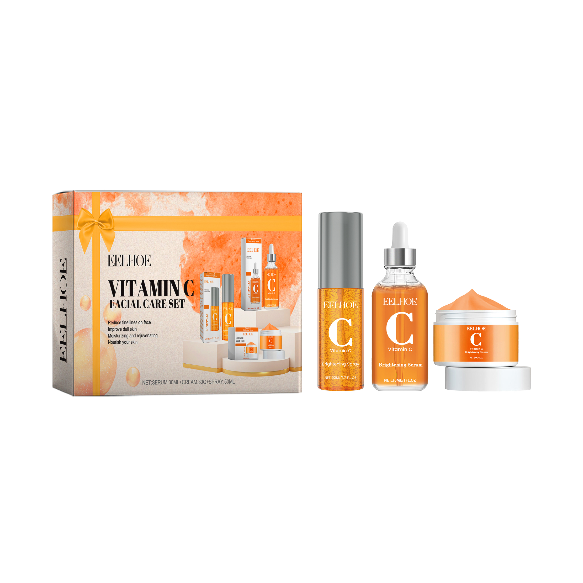Vitamin C Facial Care Set Enha - Skincare Vitamin C 评论和价格