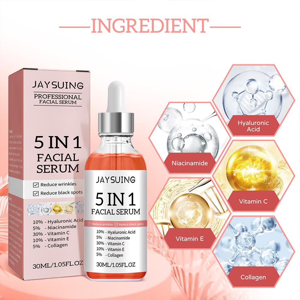 5 In 1 Face Serum Vitamin C Mo - Niacinamide Brightening Serum 评论和价格