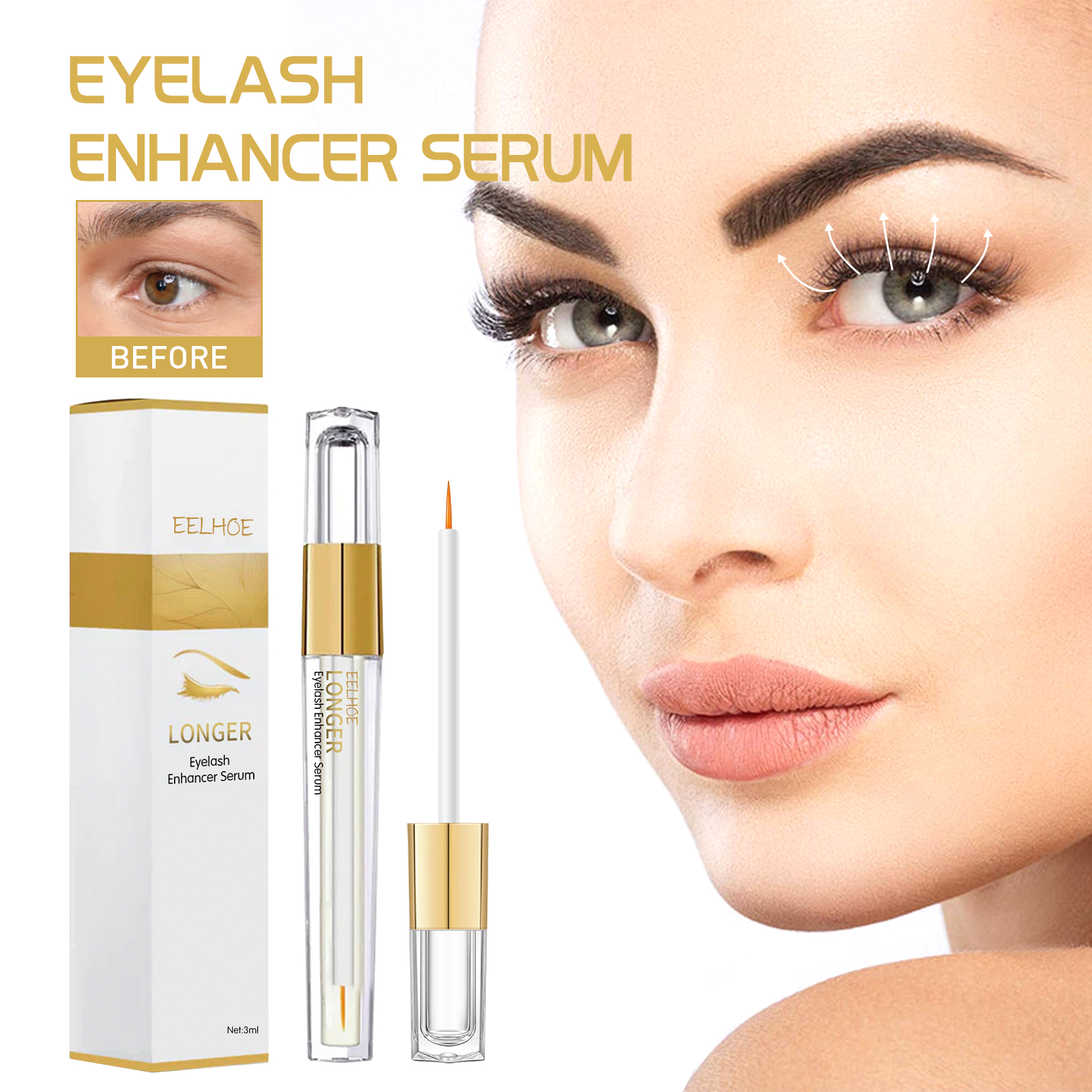 5 Days Fast Eyelash Booster Se - Caffeine Eye Serum 评论和价格