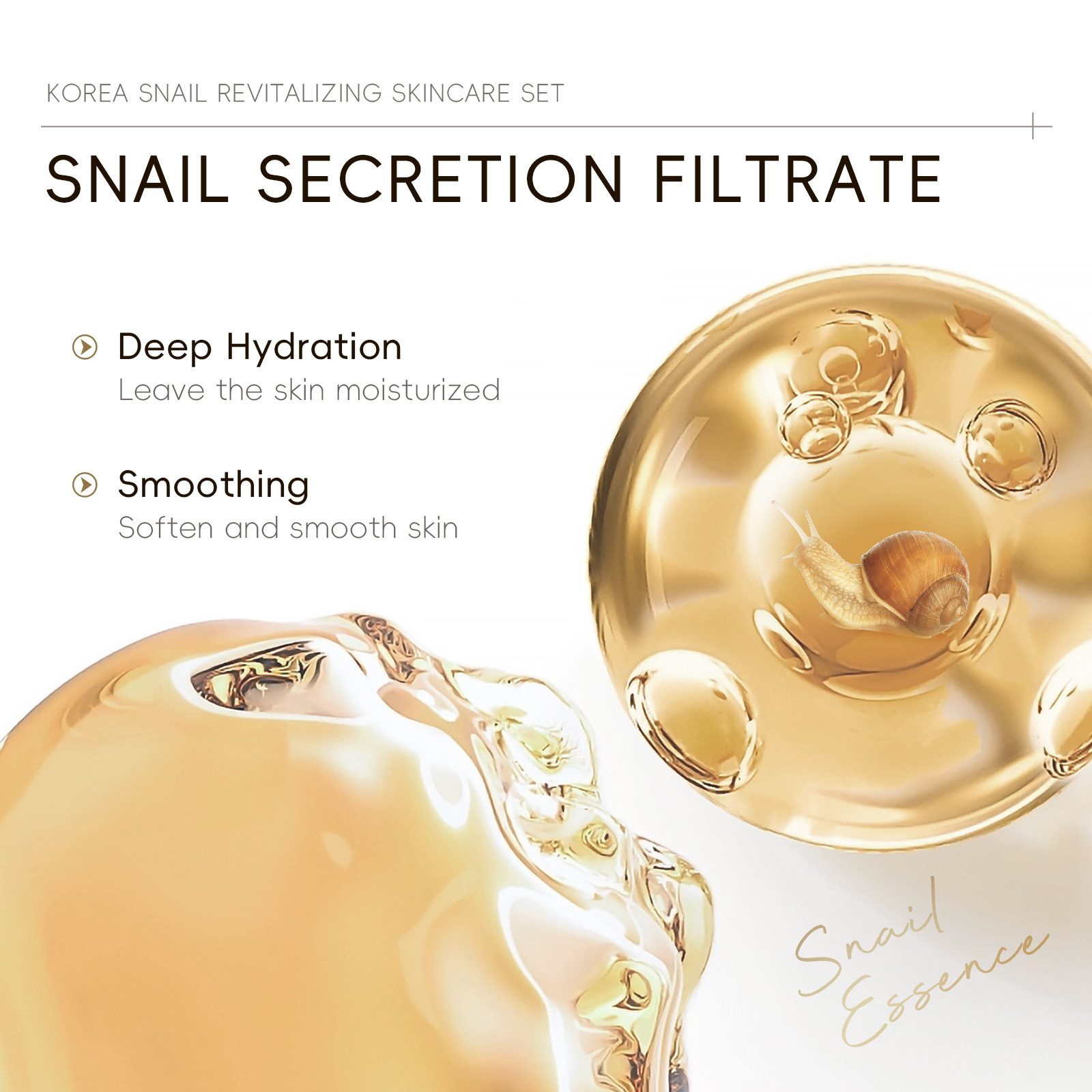 5pcs Boxed Korea Snail Skin Ca - Skincare Vitamin C 评论和价格