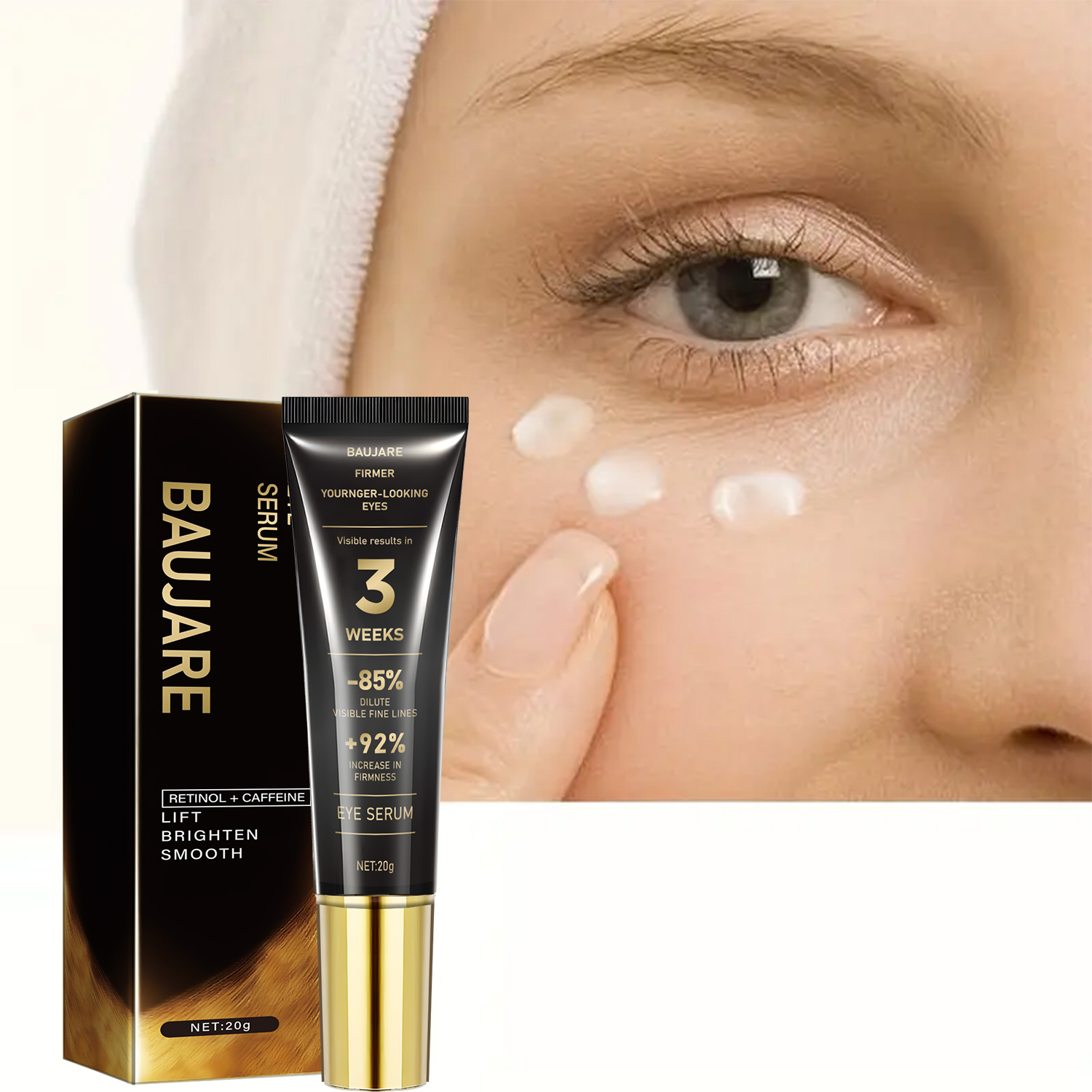 Retinol & Caffeine Eye Serum - - Caffeine Eye Serum 评论和价格