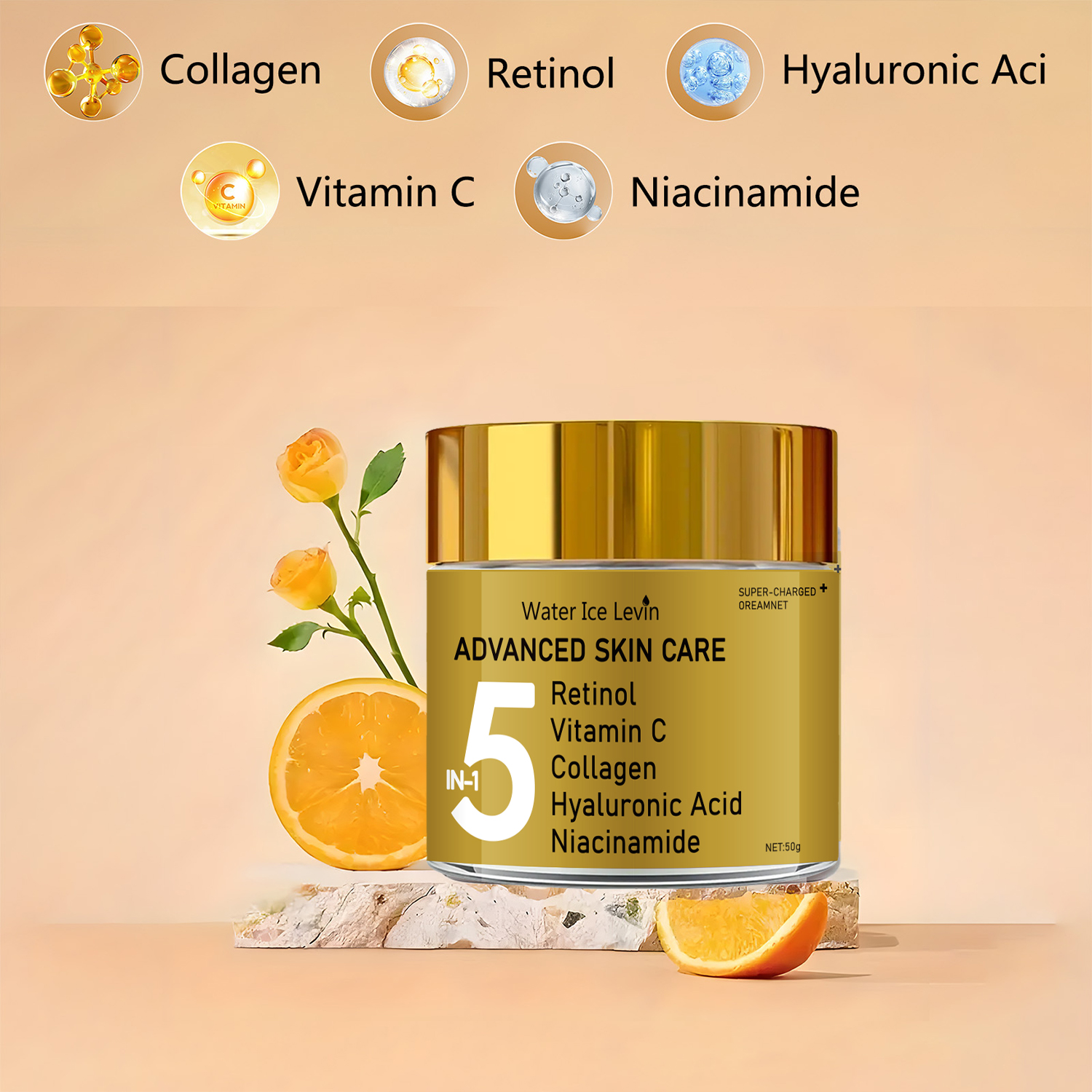 5-in-1 Facial Moisturizing Cre - Skincare Vitamin C 评论和价格
