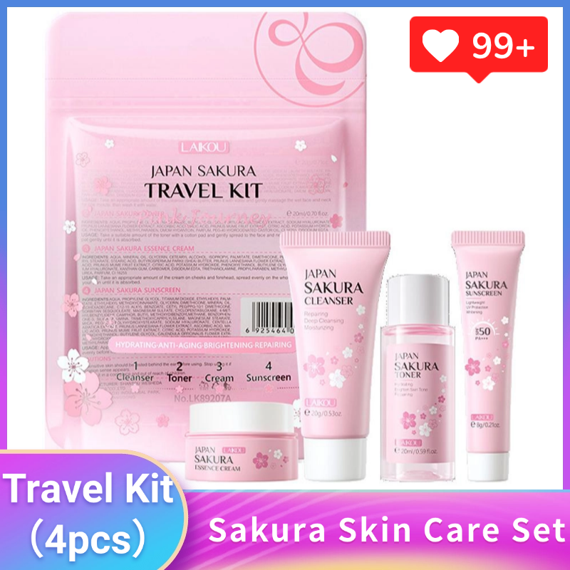 Sakura Skin Care Set facial Cl - Skincare Routine 评论和价格