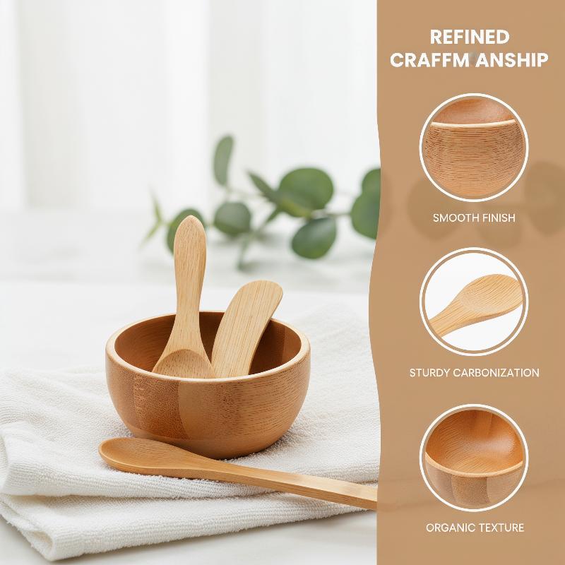 3pcs Mini Size Bamboo Diy Face - Skincare Routine 评论和价格